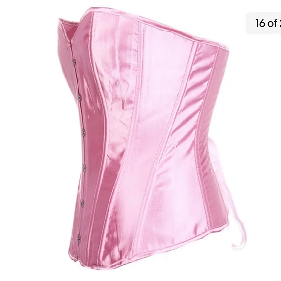 Pink Wicked Boned Corset - Picture 2 of 13
